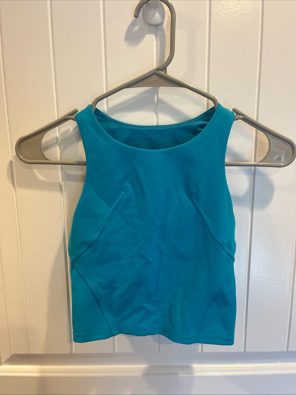 lululemon athletica Teal High-Neck Workout Tank
